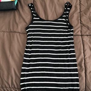 Soft striped tank